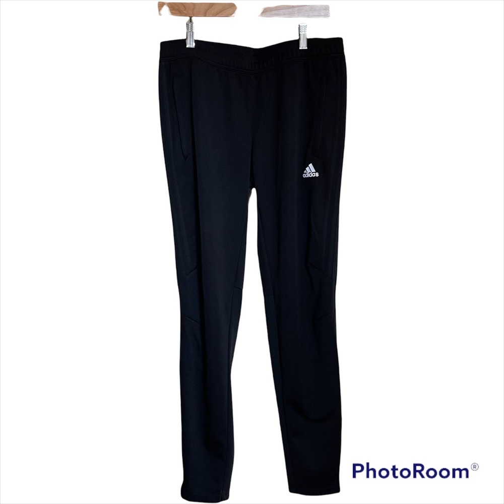 Adidas Athletic Track Pants Black Size Large